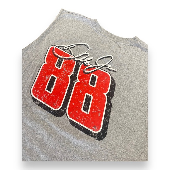 NASCAR Dale Earnhardt Jr. Lightweight Short Sleeve Tank Top Muscle Shirt - Picture 2 of 6